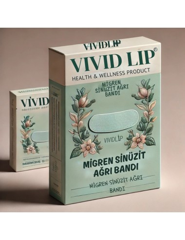 Vividlip Migren Sinüzit Ağrı Bandı