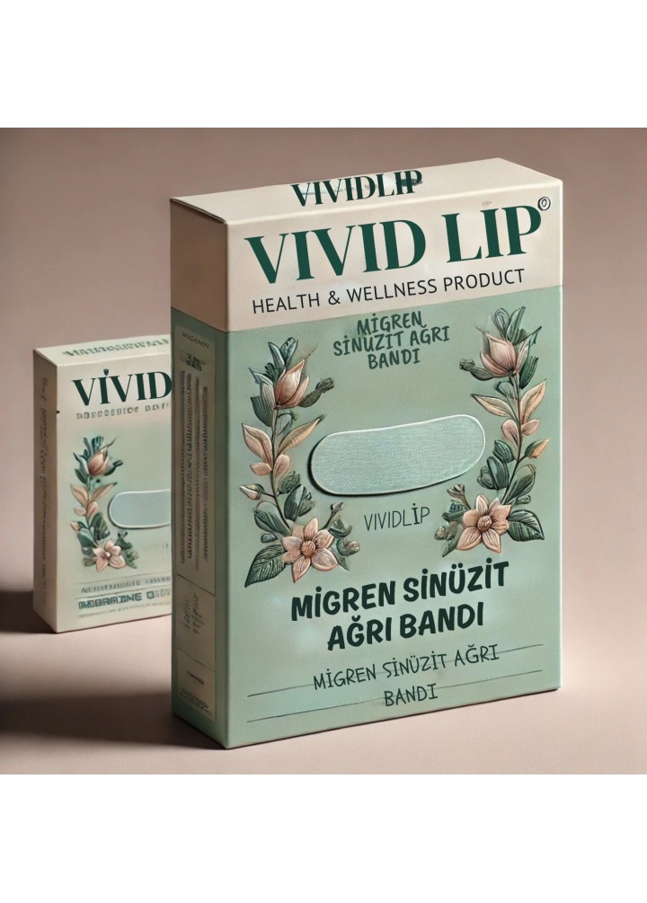 Vividlip Migren Sinüzit Ağrı Bandı